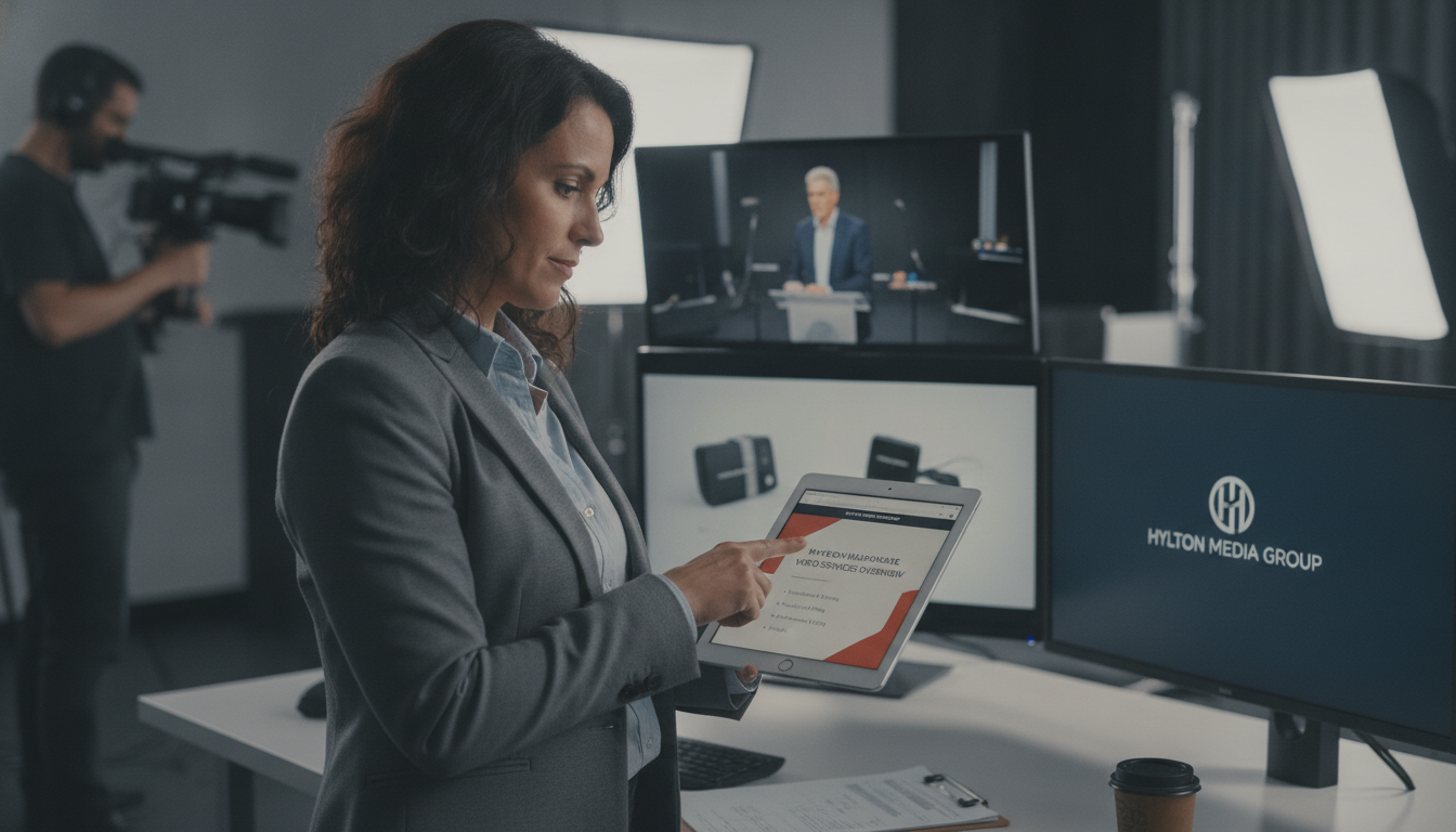 Hylton Media Group corporate video services overview