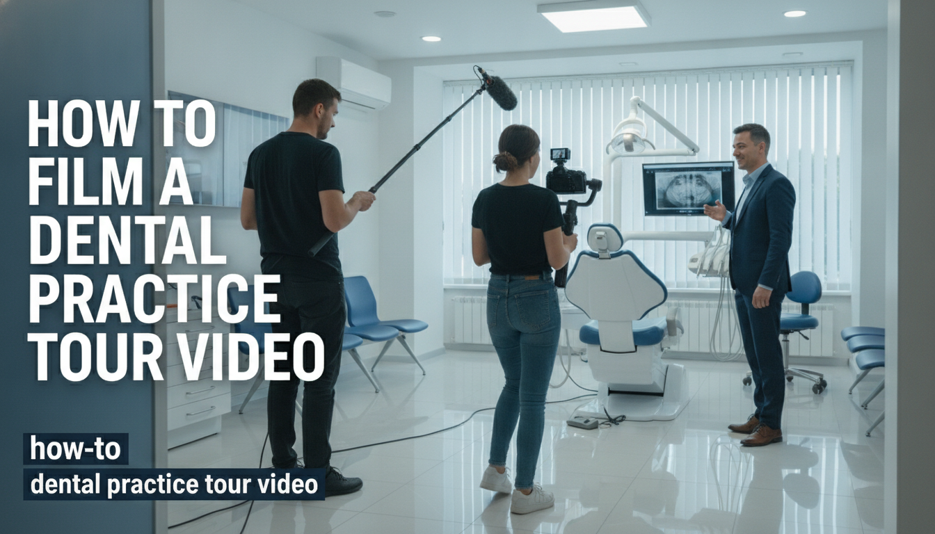 How to film a dental practice tour video