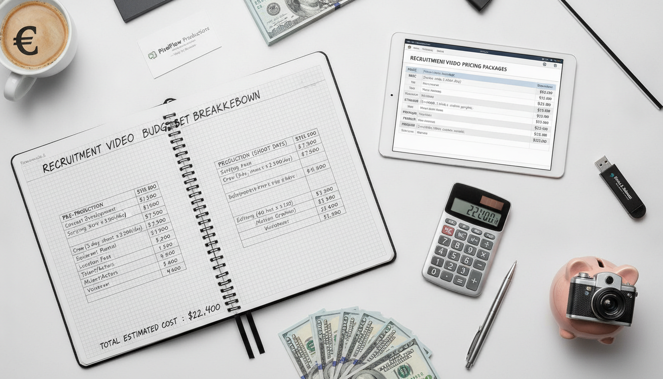 How much does a recruiting video cost?