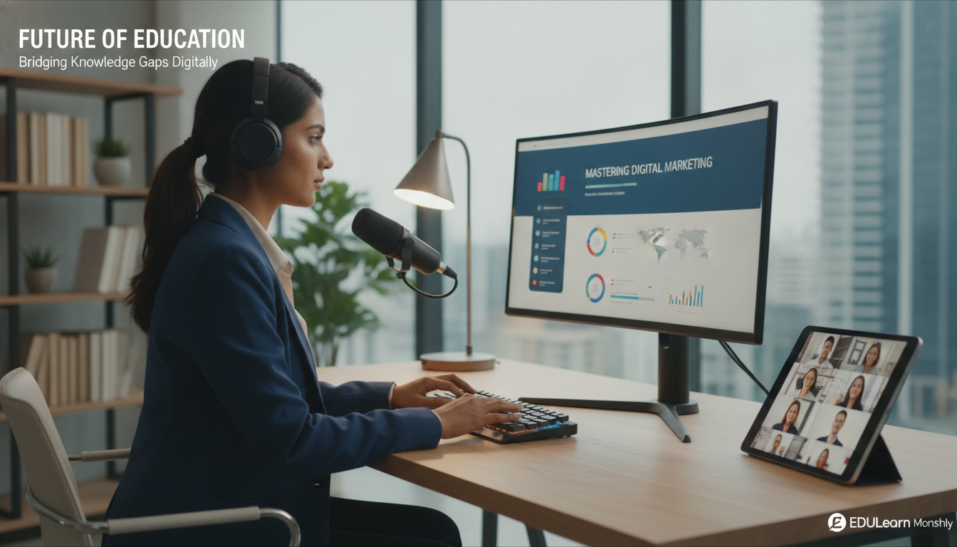 How to film a multi-module e-learning course