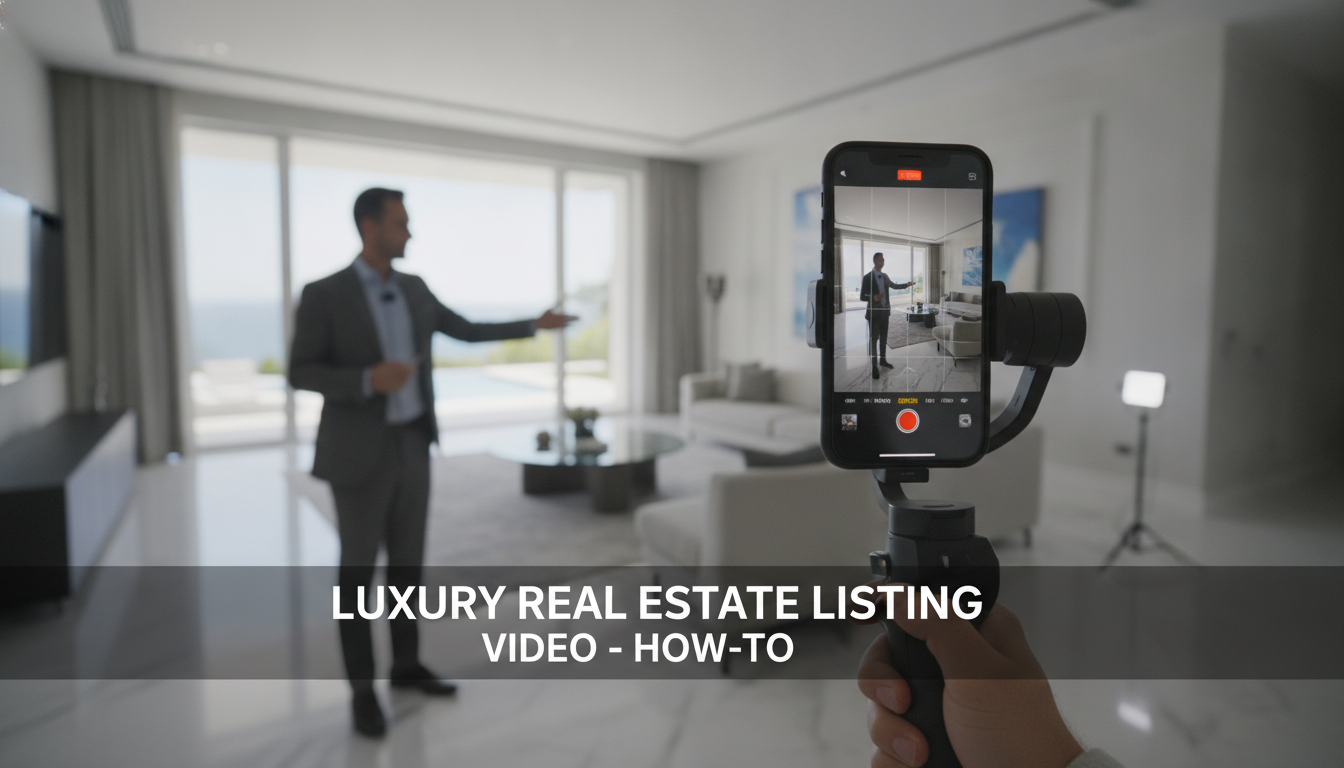 How to shoot a luxury real estate listing video